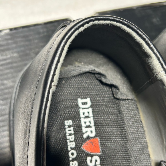 Deer‎ Stags Men's Porto Black Vega Slip-On Loafers Pre Loved Size 11 - Picture 7 of 8